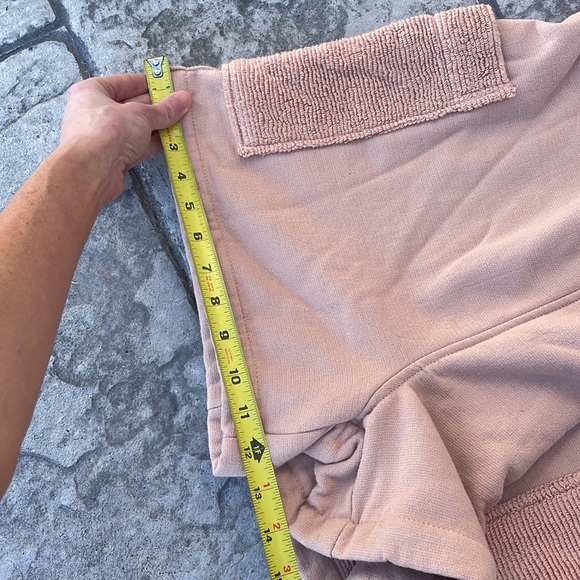 Lunya Terry Cotton Romper Tan XS/S - Picture 14 of 14